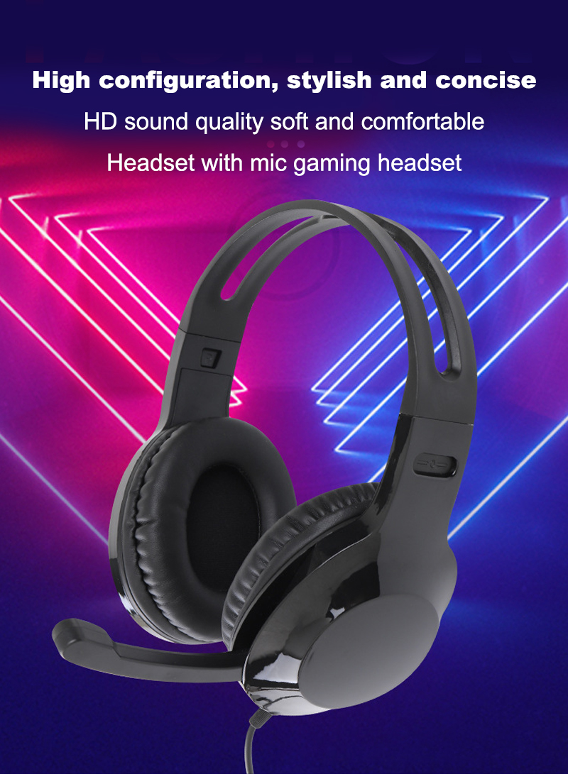 FX-01 Wired Over Ear Gaming Headset with Microphone