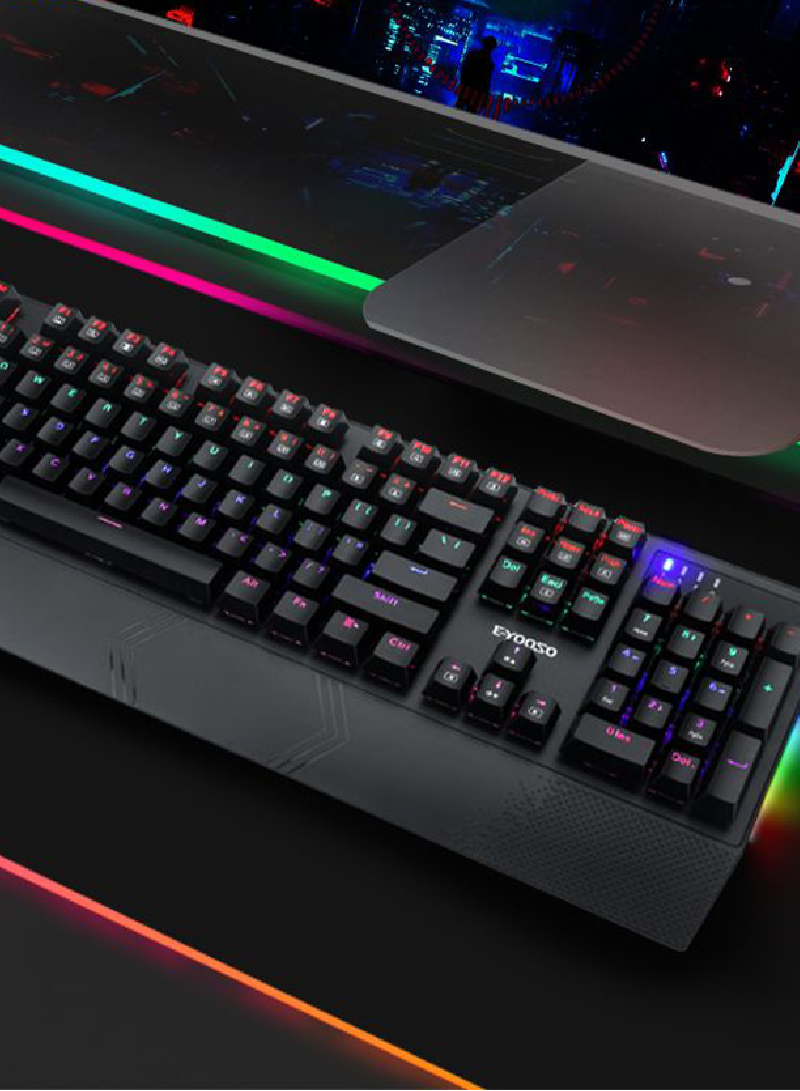 K-662 104key RGB Mechanical Gaming Keyboard