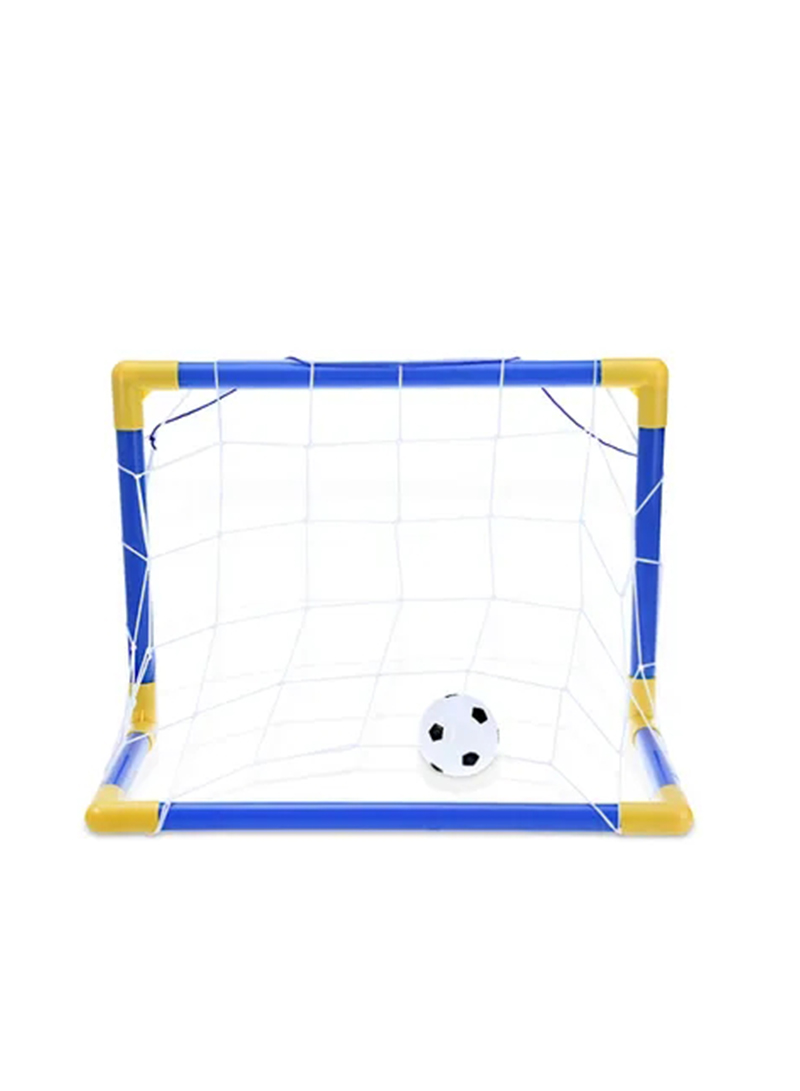 Mini Football Soccer Goal Post Net Set