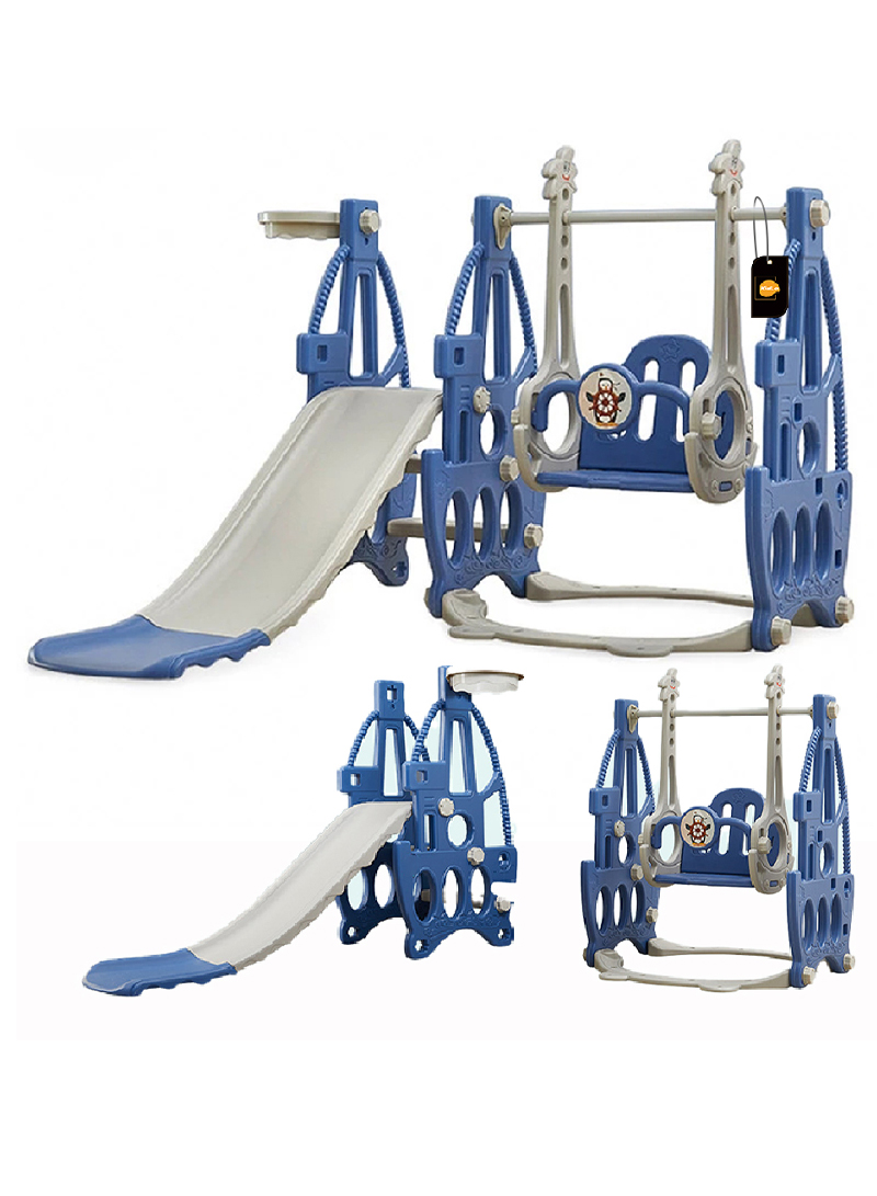 3-IN-1 Children Slide and Swing Combination kids Indoor Playground Kindergarten Baby Outdoor Plastic Multifunctional Slide Swing