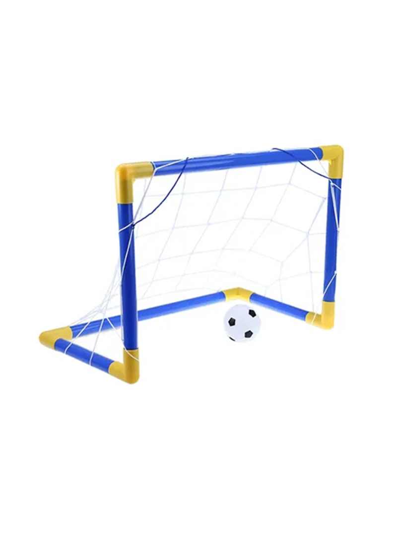 Mini Football Soccer Goal Post Net Set