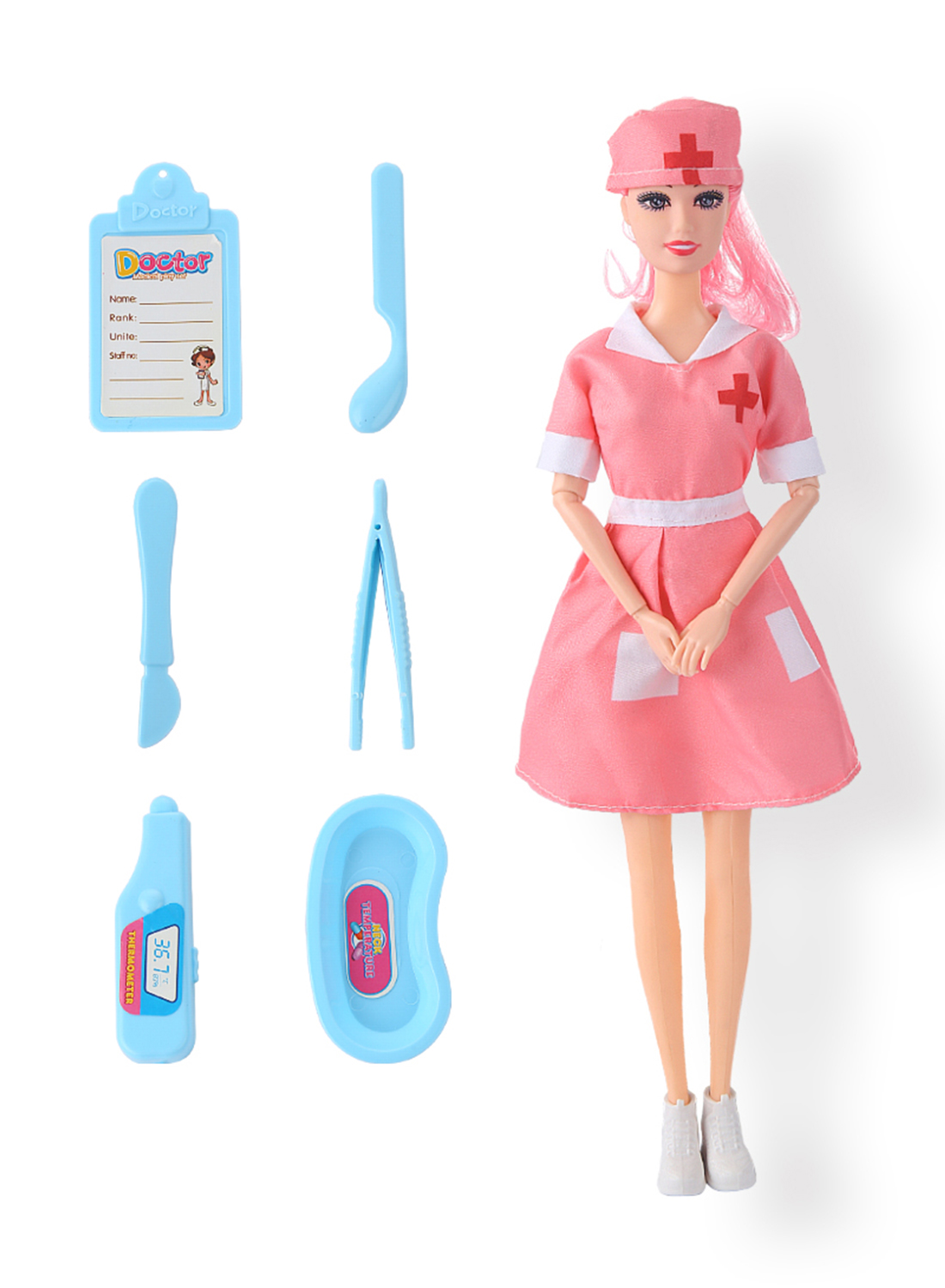 Dorable Nurse Baby Doll Perfect for Imaginative Play and Teaching