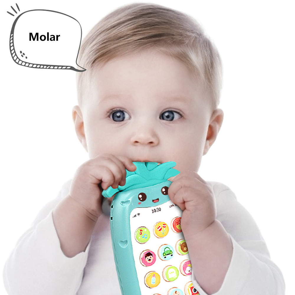 Educational Baby Simulation Phone Early Education Music Story Simulation Mobile Phone Remote Control Toy