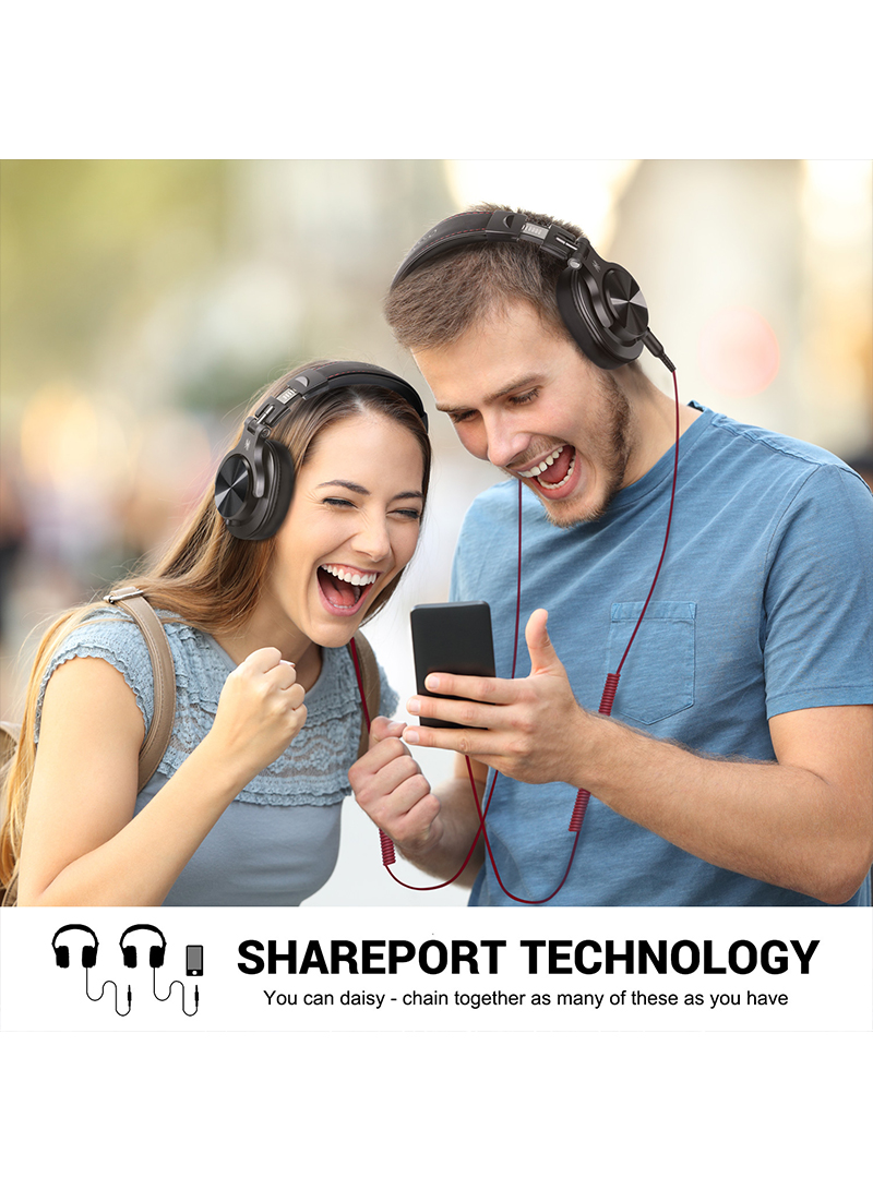 A71 Hi-Res Studio Recording Headphones Wired Over Ear Headphones With Shareport, Professional Monitoring &amp; Mixing