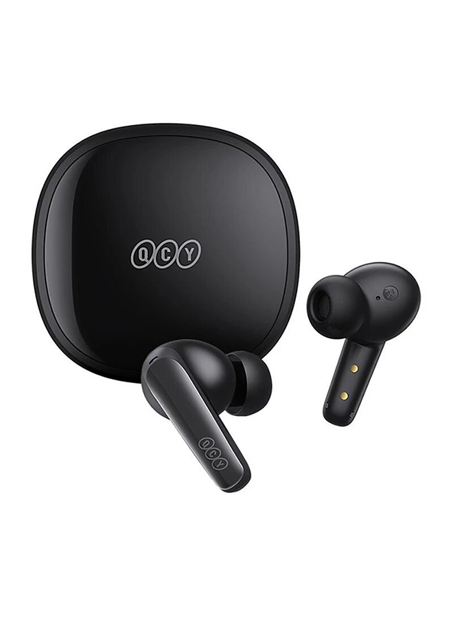 QCY T13X TWS Wireless Earbuds With 5.3 Bluetooth,4 Microphones With ENC Noise Cancellation,Water Resistance,Touch Controls & Long Battery Life
